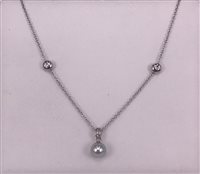 Collana Salvini Donna in Oro bianco Perla 80448806 - 80448806